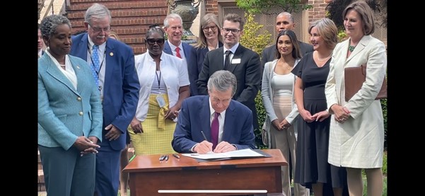 NCRGEA at Governor Proclamation signing